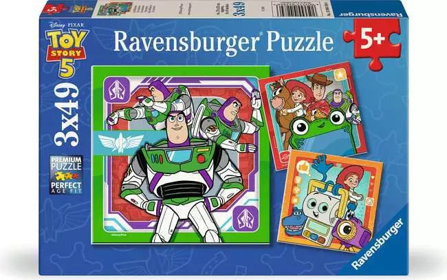 Ravensburger Toy Story 5 3X49 Pc Puzzle