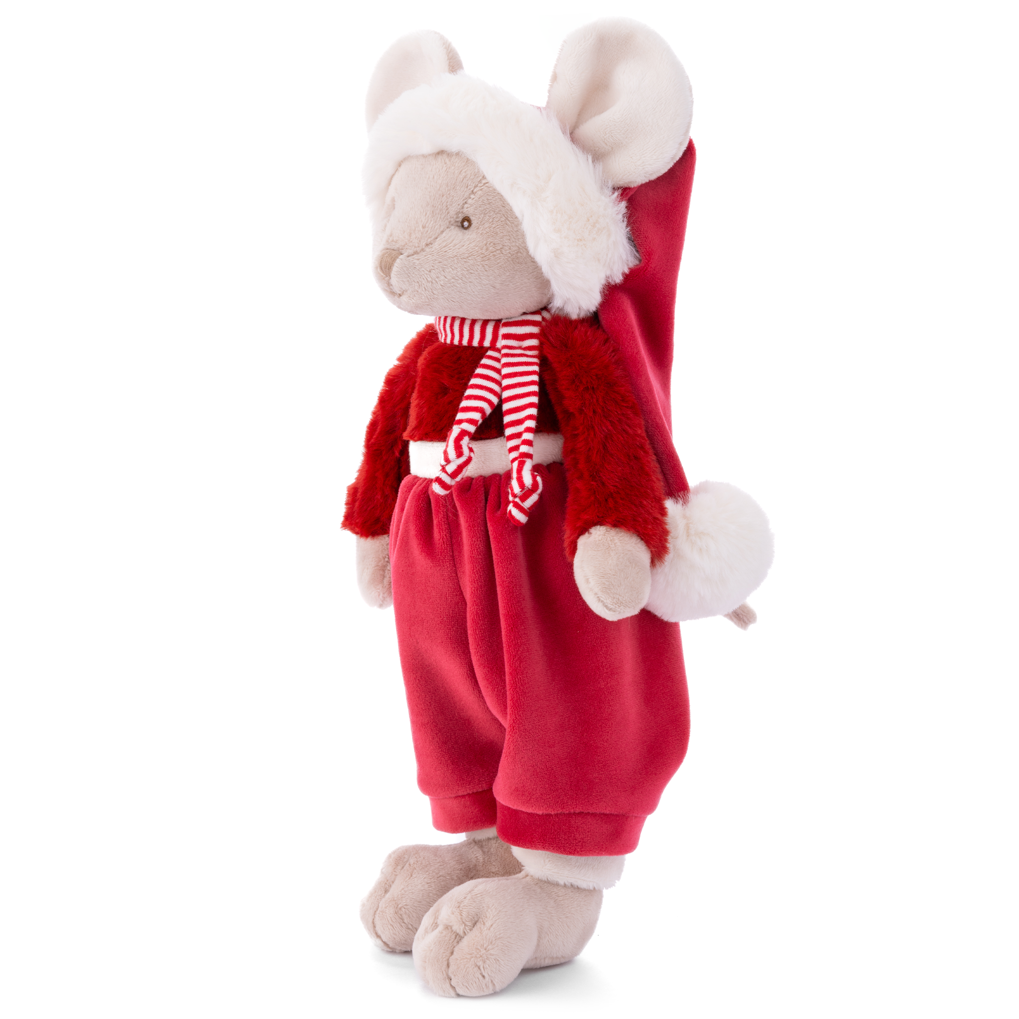 Christmas Henry Merriest Plush Mouse Stuffed Animal Toy, Heirloom-Quality Design