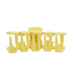 TELETIES Classic Claw Clip Buttercup Yellow Lightweight Hair Accessory