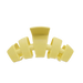 TELETIES Classic Claw Clip Buttercup Yellow Lightweight Hair Accessory