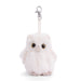 Clever Blanca Plush Owl Bag Charm Keyring – Soft, Handcrafted, Durable Accessory
