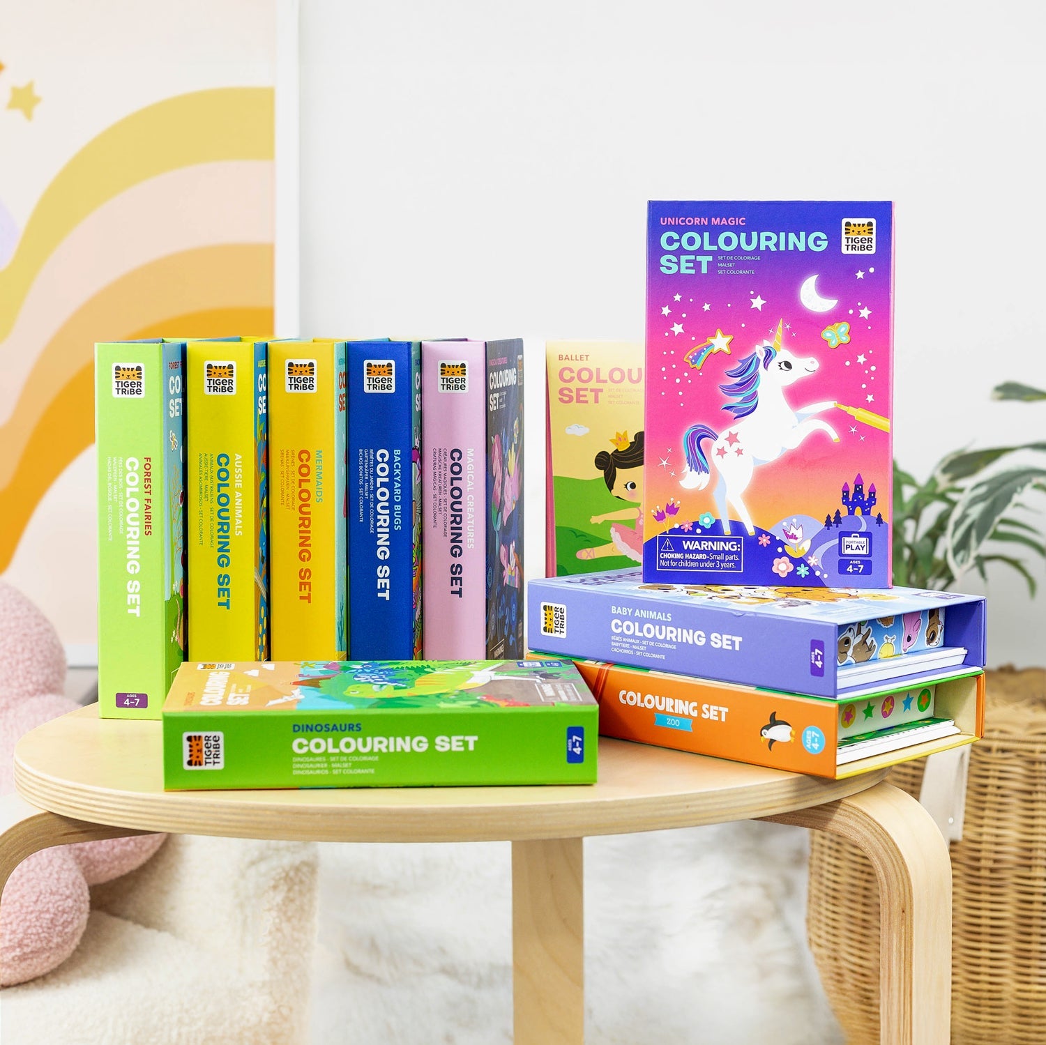 Tiger Tribe Dinosaur Colouring Set Activity Kit