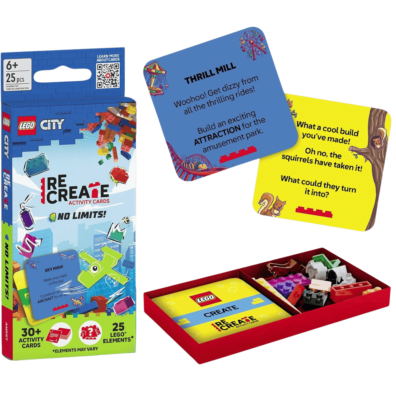 AMEET LEGO City Recreate No Limits Activity Card Set