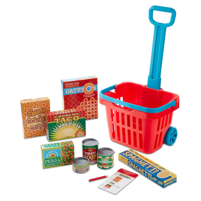 Rolling Grocery Basket