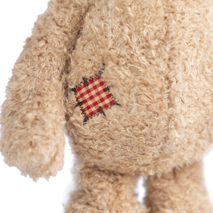 Bukowski Bears Nobody is Perfect 11-inch Plush Teddy Bear with Scars - Unique Comfort Friend