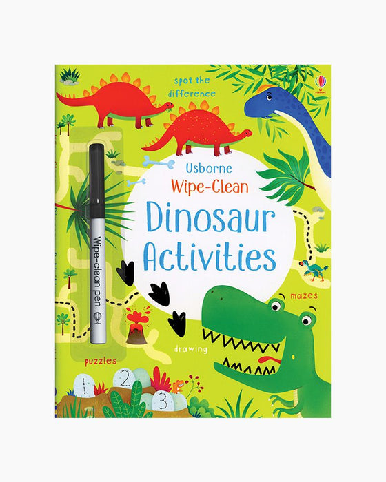 Wipe-Clean Dinosaur Activities Book