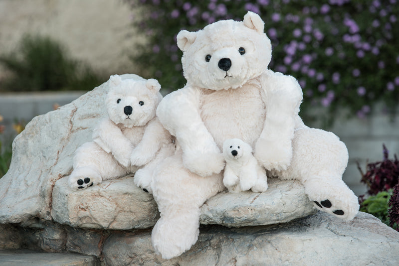Antonius Adorable 6-inch Soft Polar Bear Plush Toy by Bukowski Bears