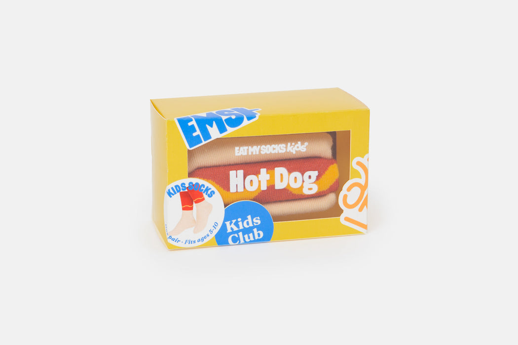 Eat My Socks Kids Hot Dog Socks