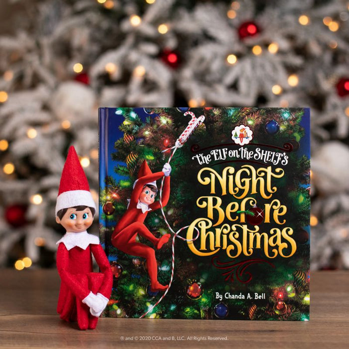 Night Before Christmas Book Elf on the Shelf