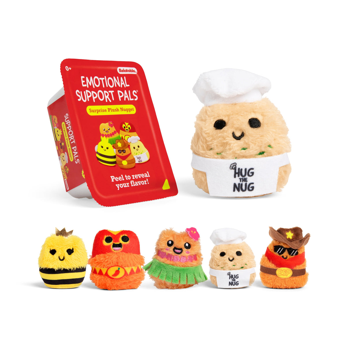 Emotional Support Pals Sauce Series Nugget Blind Box Plush