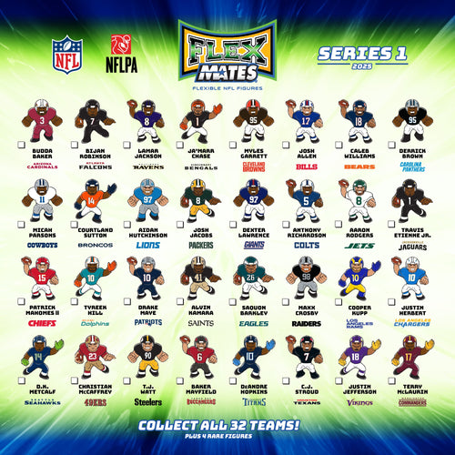 NFL FlexMates Foil Bag Pack 2025