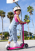 Micro Maxi LED Scooter: Light-Up Wheels, Adjustable Handlebar, Grows with Kids