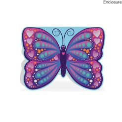 CARD FOIL: BUTTERFLY DIECUT ENCLOSURE CARD