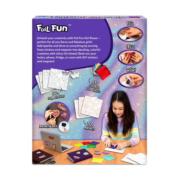 Skillmatics Foil Fun Magnetic Art Kit Girl Power Ages 7-13