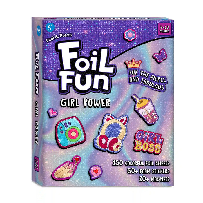 Skillmatics Foil Fun Magnetic Art Kit Girl Power Ages 7-13