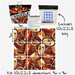 Captivating 9-Piece Food Squzzle Puzzle: Brain Teasing Square Game