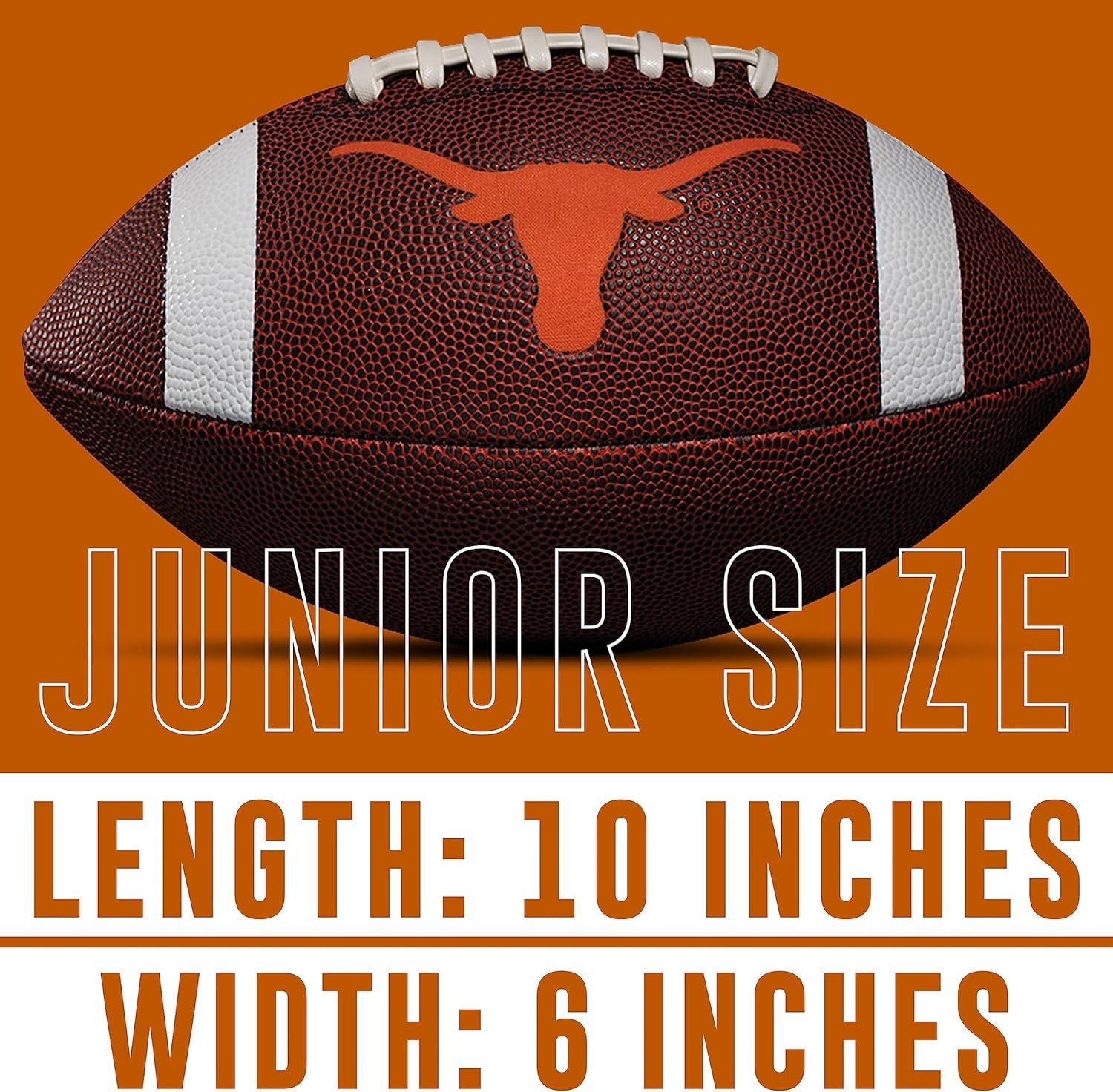 Franklin Sports NCAA Texas Longhorns Junior Football