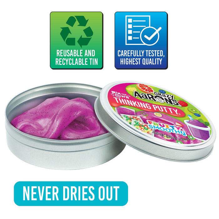 Fruity Smoothy Mix Your Own Thinking Putty Crazy Aarons