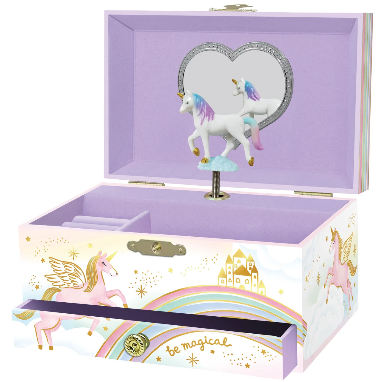 US Toy Company Unicorn Musical Jewelry Box Deluxe