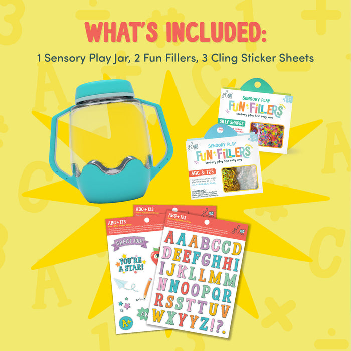 Glo Pals - DIY Sensory Jar Gift Set - ABC