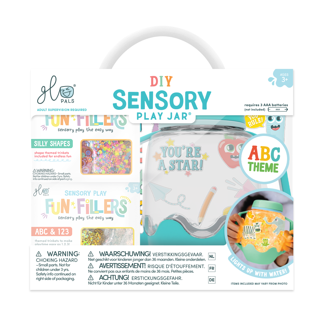 Glo Pals - DIY Sensory Jar Gift Set - ABC