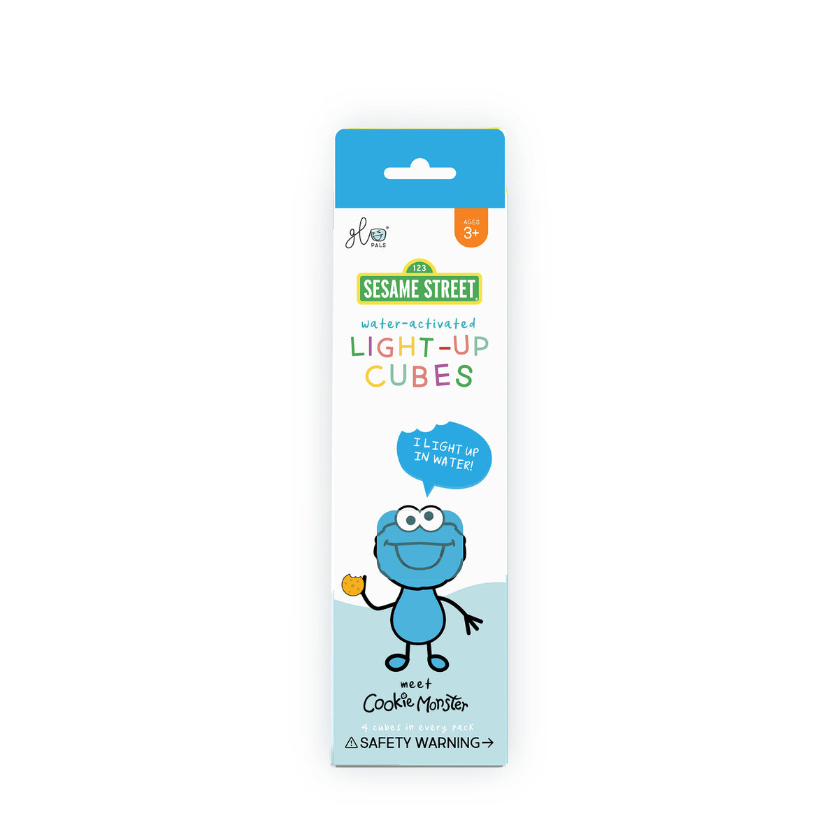 Glo Pals Cookie Monster 4pk