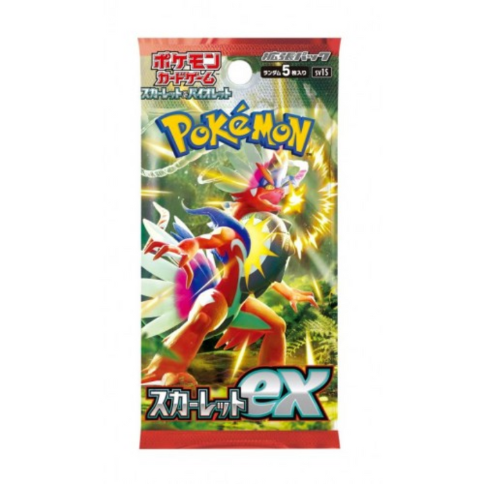 Japanese Pokemon Card Booster Packs