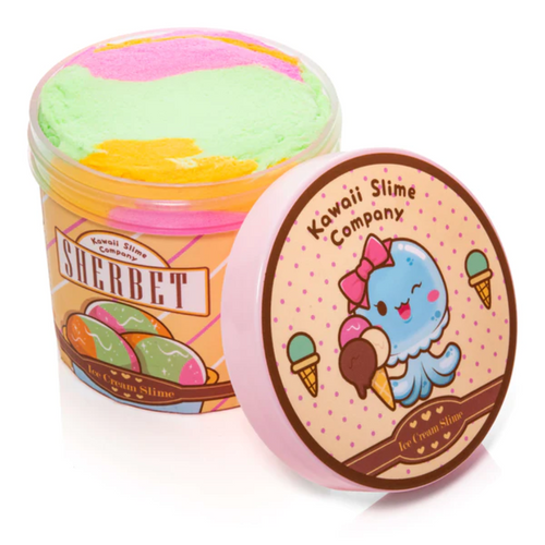 Sherbet Scented Ice Cream Pint Kawaii Slime