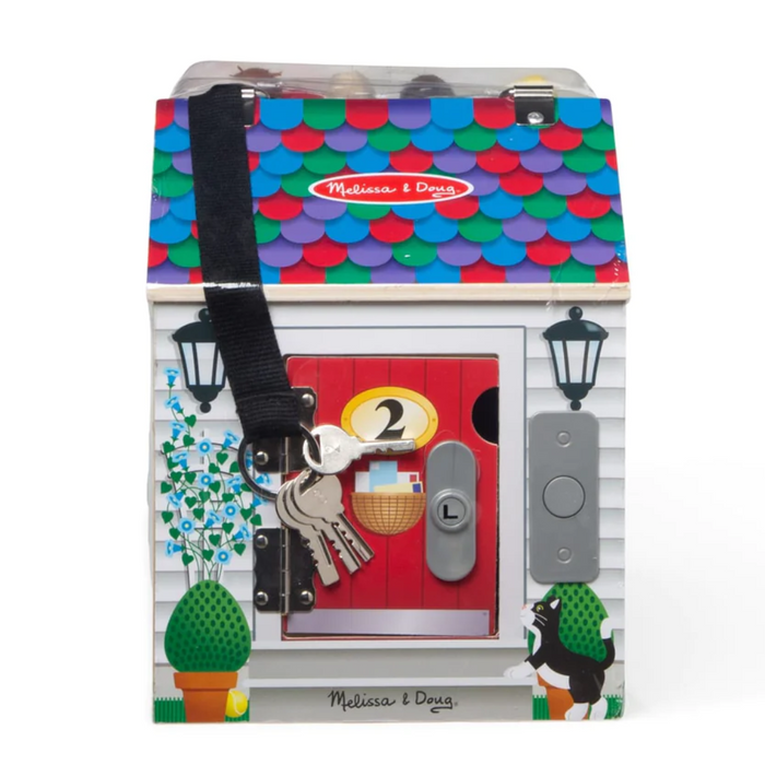 Melissa & Doug Wooden Doorbell House