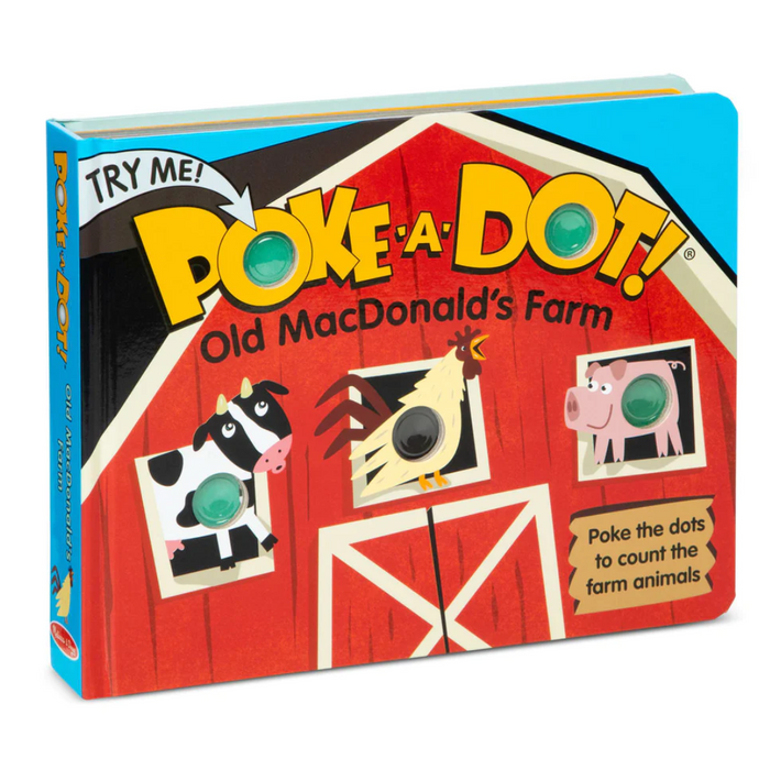 Melissa & Doug Poke-A-Dot: Old MacDonald's Farm Board Book