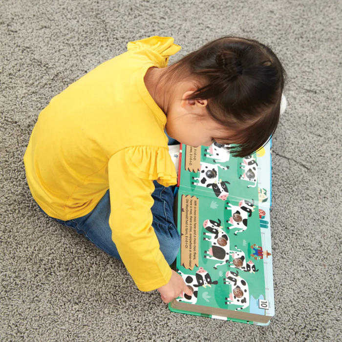 Melissa & Doug Poke-A-Dot: Old MacDonald's Farm Board Book
