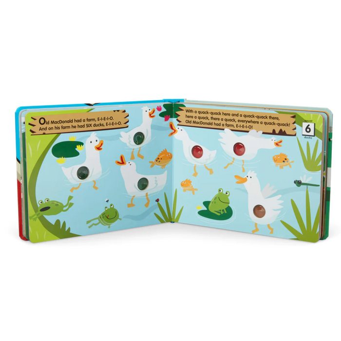 Melissa & Doug Poke-A-Dot: Old MacDonald's Farm Board Book