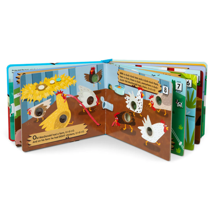 Melissa & Doug Poke-A-Dot: Old MacDonald's Farm Board Book