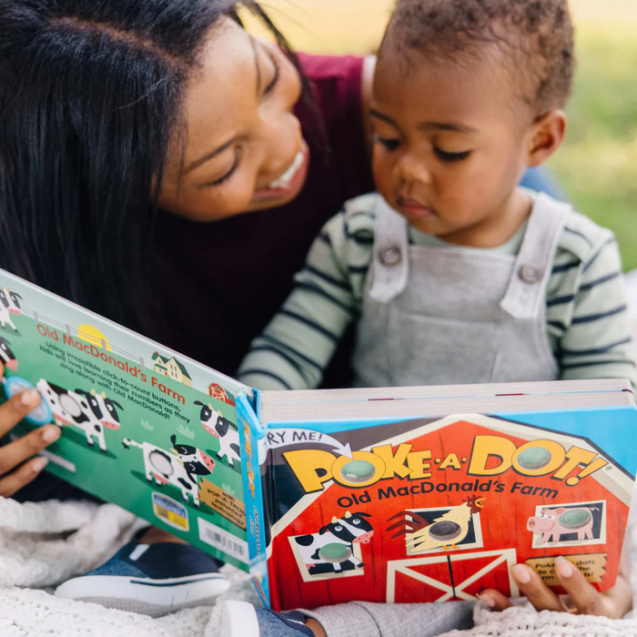Melissa & Doug Poke-A-Dot: Old MacDonald's Farm Board Book