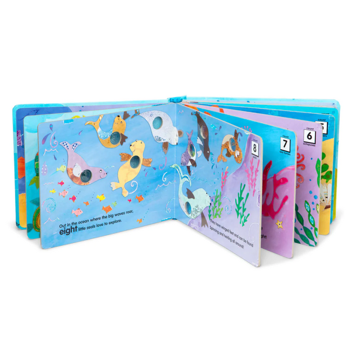 Melissa & Doug Poke-A-Dot: Who's in the Ocean Board Book