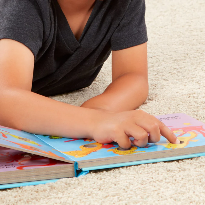 Melissa & Doug Poke-A-Dot: Who's in the Ocean Board Book