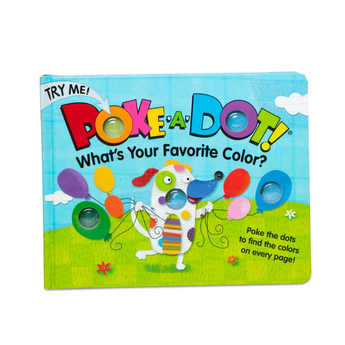 Melissa & Doug Poke-A-Dot: Favorite Color Board Book