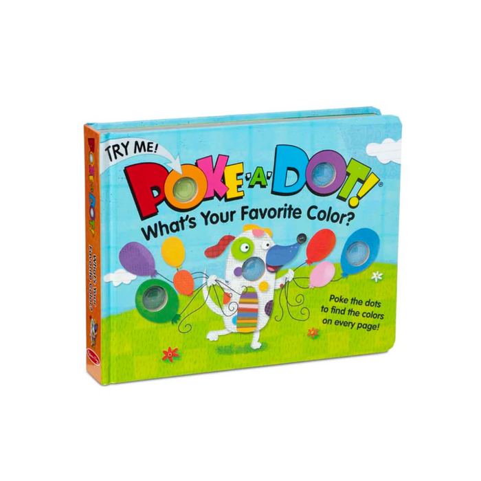 Melissa & Doug Poke-A-Dot: Favorite Color Board Book