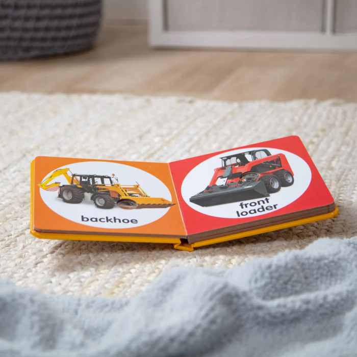 Melissa & Doug Poke-A-Dot: Construction Vehicles Board Book