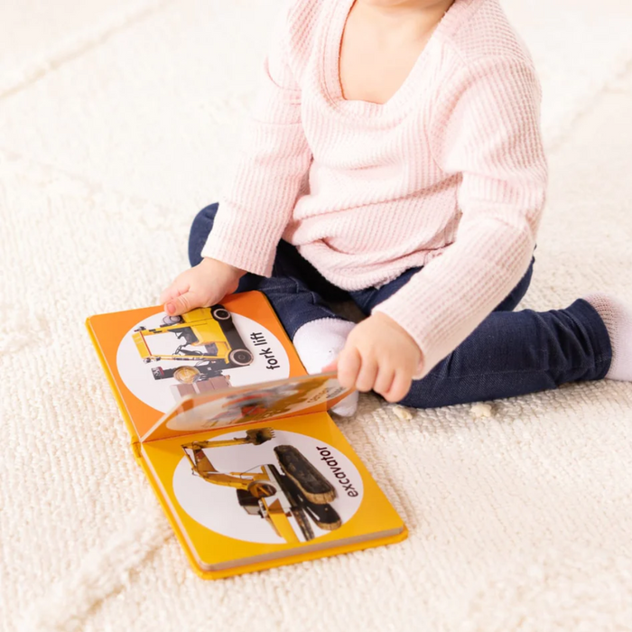 Melissa & Doug Poke-A-Dot: Construction Vehicles Board Book