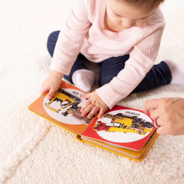 Melissa & Doug Poke-A-Dot: Construction Vehicles Board Book