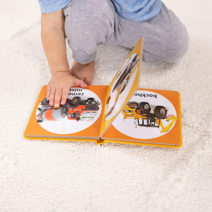 Melissa & Doug Poke-A-Dot: Construction Vehicles Board Book