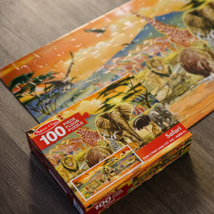 Safari Floor Puzzle - 100 Pieces
