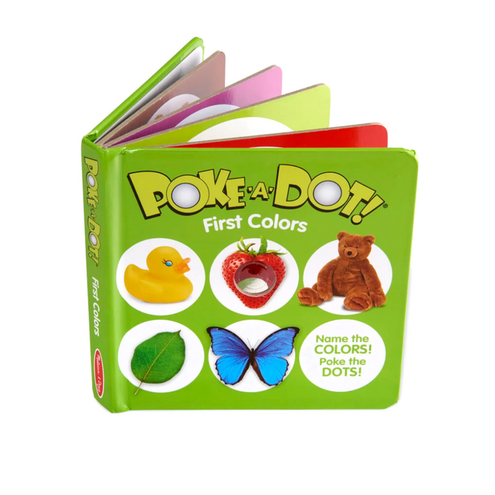 Melissa & Doug Poke-A-Dot: First Colors Board Book