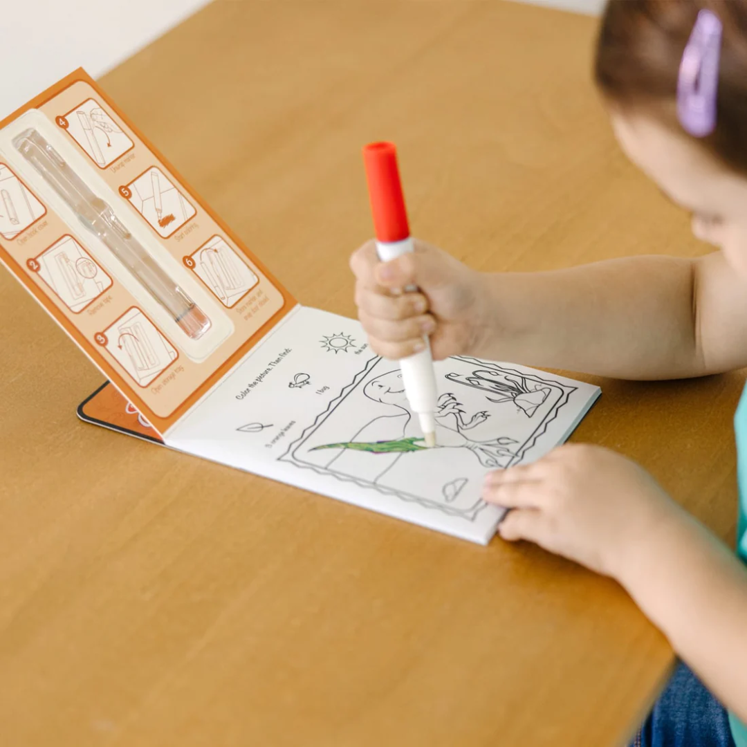 On the Go ColorBlast No-Mess Coloring Pad - Dinosaurs