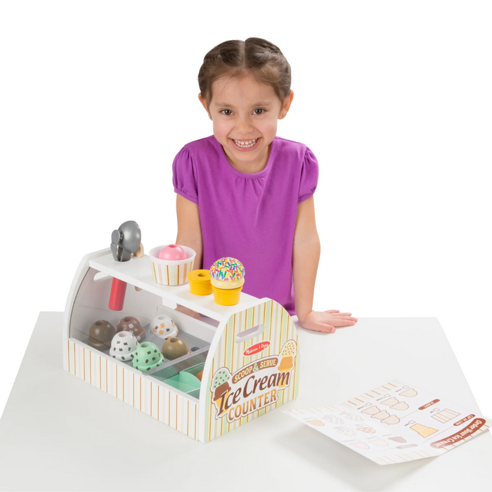 Scoop & Serve Ice Cream Counter