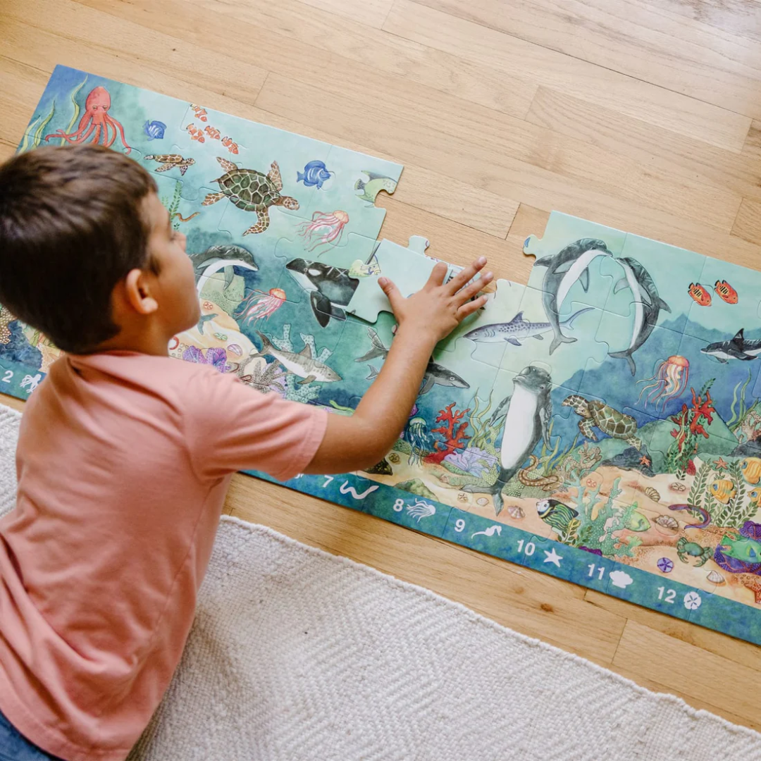 Beneath the Waves Search & Find Floor Puzzle - 48 pieces