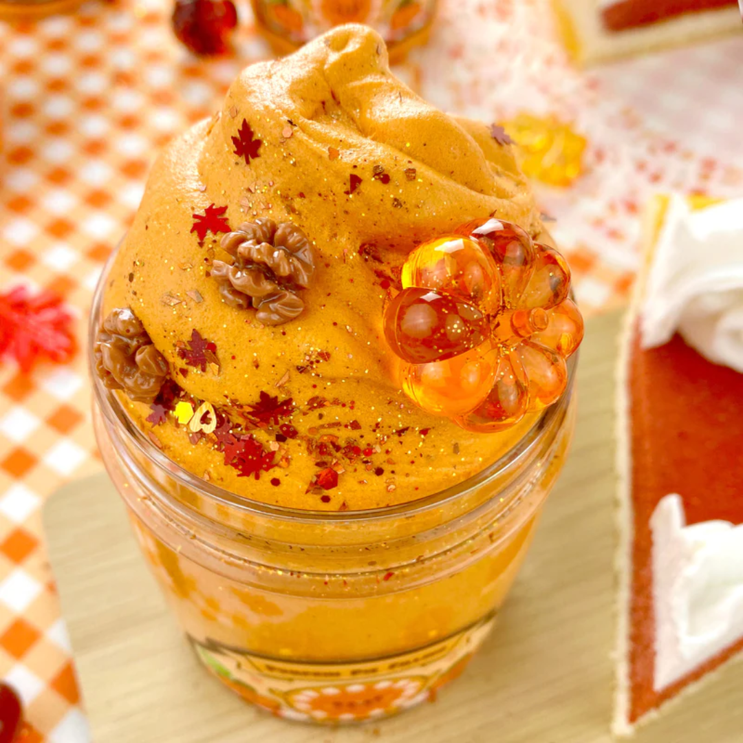 Pumpkin Pie Filling Butter Kawaii Slime