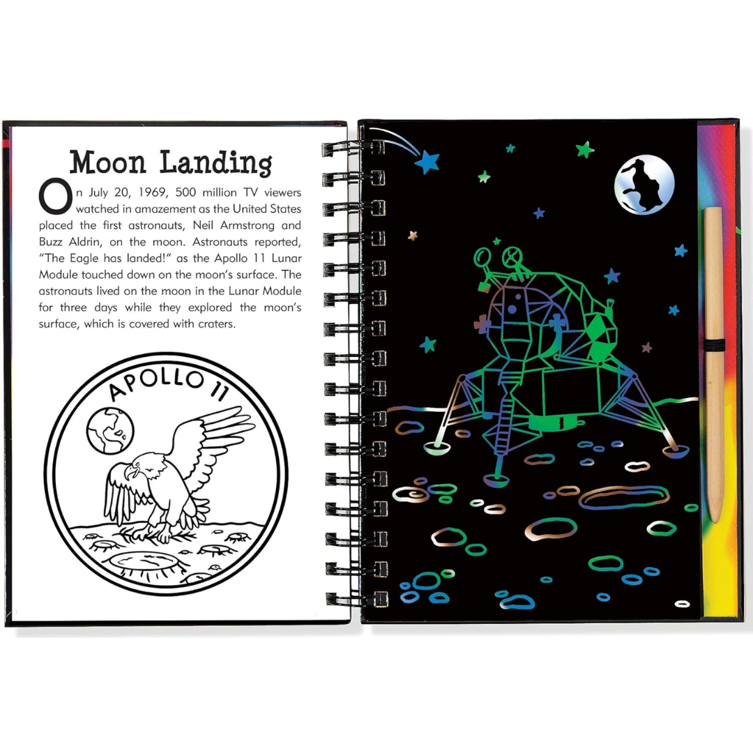 Solar System Scratch and Sketch