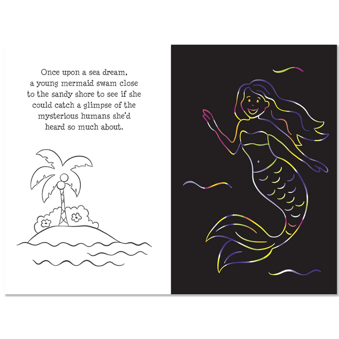 Mermaid Adventure Scratch and Sketch Book
